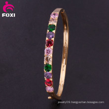 Fashion Jewelry Eco-Friendly Top Quality Elegant 18k Gold Plated Bangle